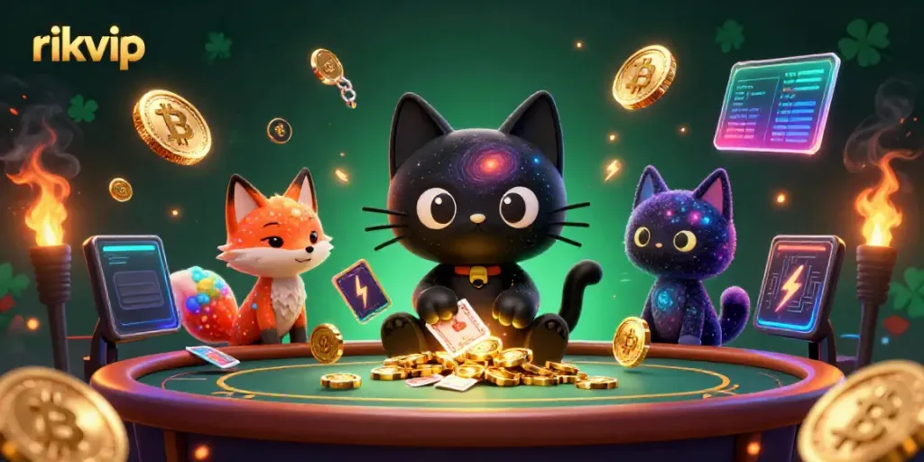 Engage in thrilling gameplay at rikvip with captivating cosmic casino elements and vibrant graphics.