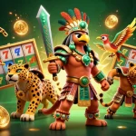 Spin the reels and win with slot resmi in this dynamic casino scene showcasing adventure.