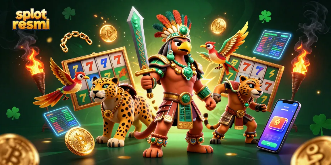 Spin the reels and win with slot resmi in this dynamic casino scene showcasing adventure.