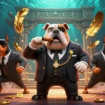 Witness the thrilling action at sunwin20's online gambling arena with a dynamic 3D scene.